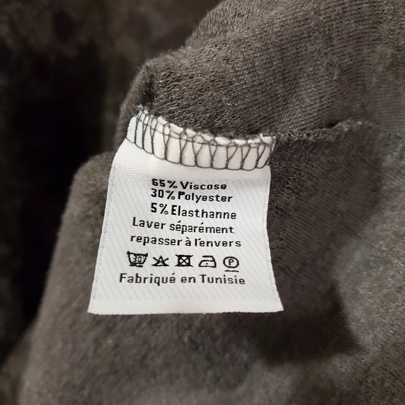 Mes Soeurs et Moi - Textured Grey Floral Tunic - Size 1 - Picture 6 of 7